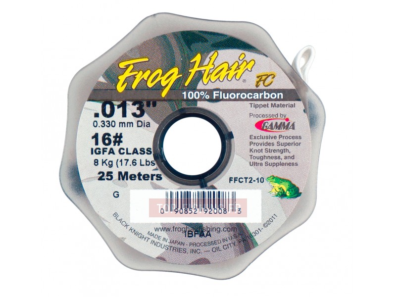 Fluorocarbon Gamma Frog Hair