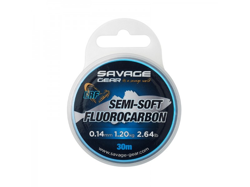 Fluorocarbone Savage Gear Semi-Soft Micro Leader 30m