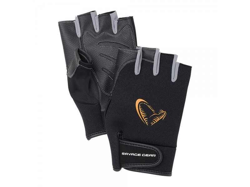 Gants Savage Gear Demi-Doigt Néoprene 