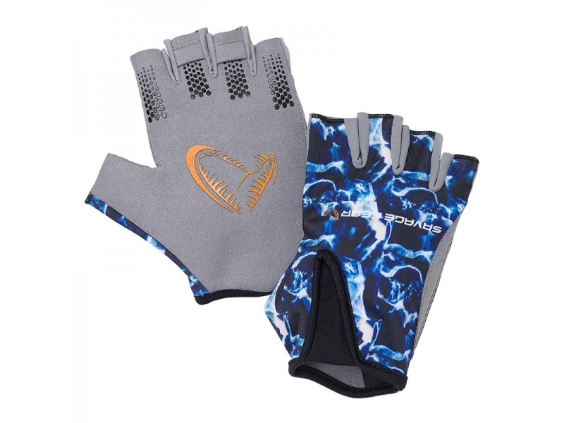 Gants Savage Gear Doigts Coupés Mer Marine