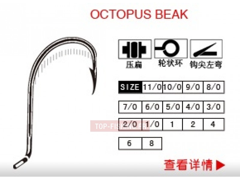 Hameçon BKK Octopus Beak
