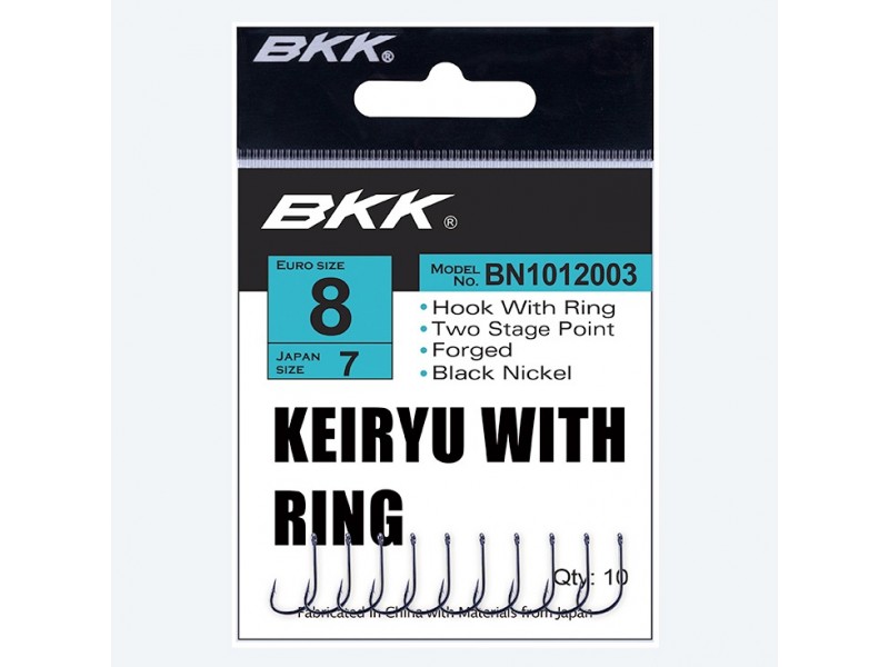 Hameçon Simple BKK Keiryu-R Diamond à Oeillet