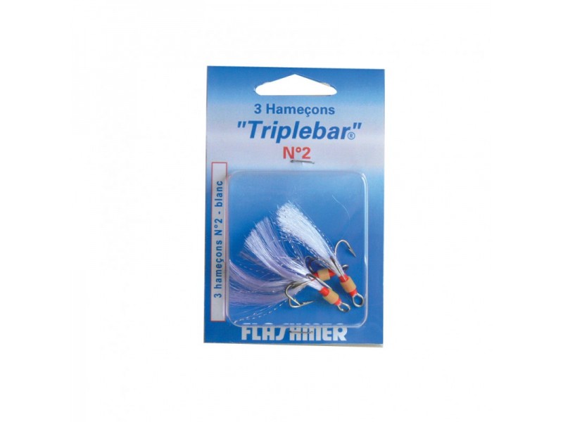 Hameçons FLASHMER Triplebar