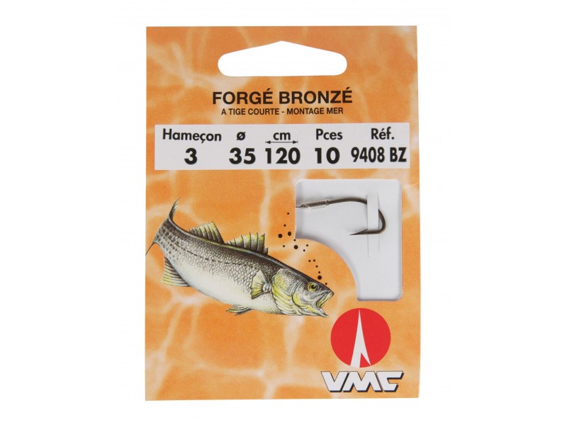 Hameçons Montés Ragot Forgé Bronzé