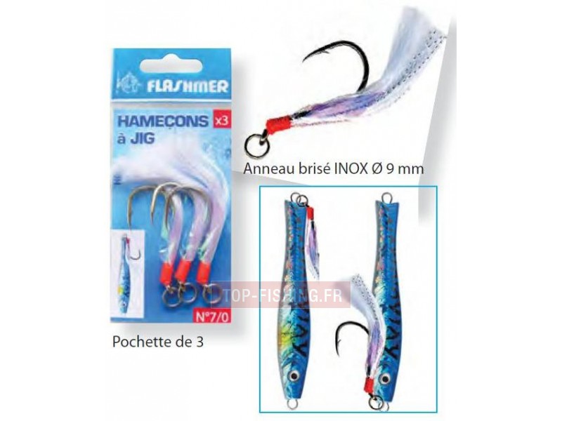 Hameçons à Jig Flashmer