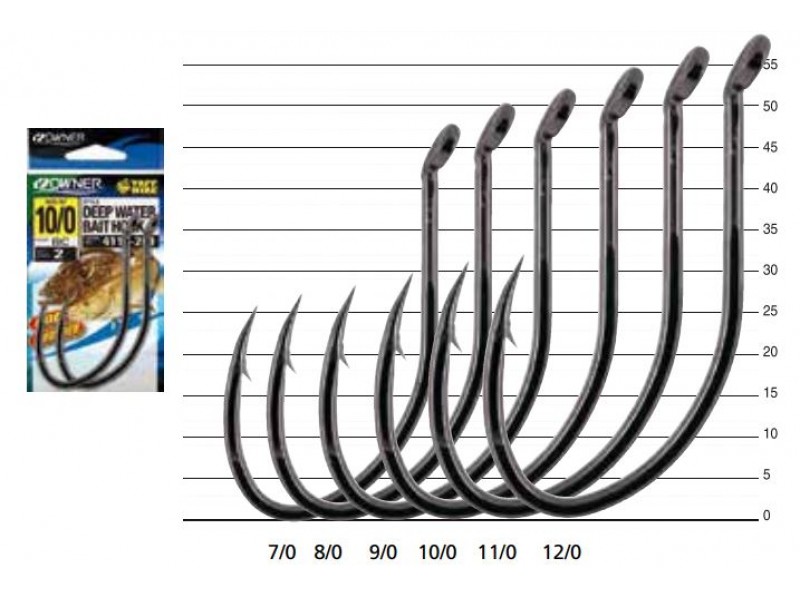 Hameçons Owner 4111 Deep Water Bait Hook