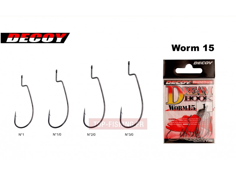 Hameçon Decoy Worm 15
