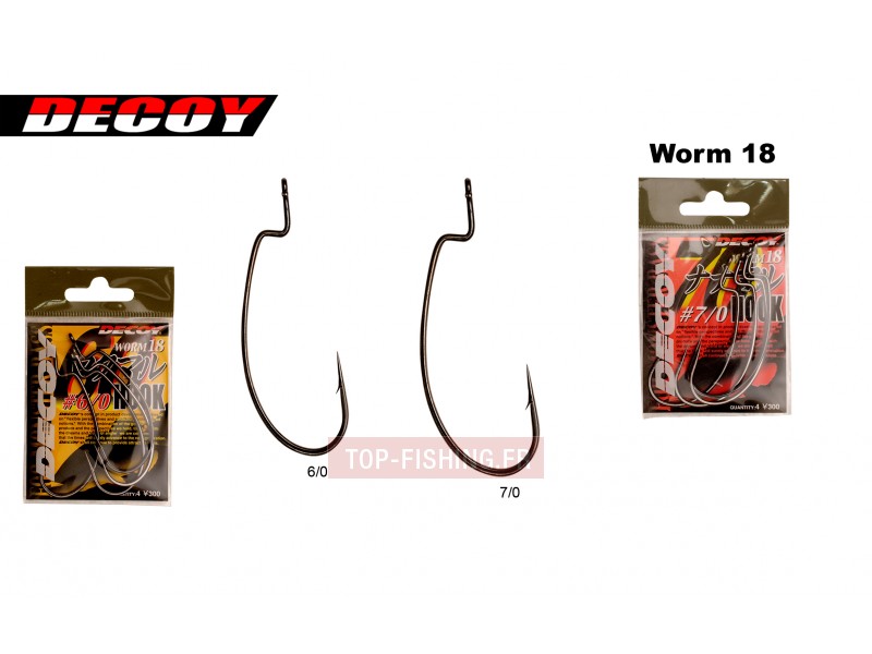 Hameçon Decoy Worm 18
