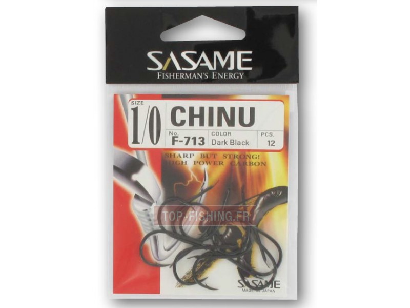 Hameçon Sasame Chinu Dark Black