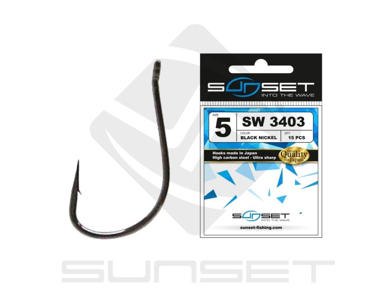 Hameçon Simple Sunset Sunhooks SW 3403BN