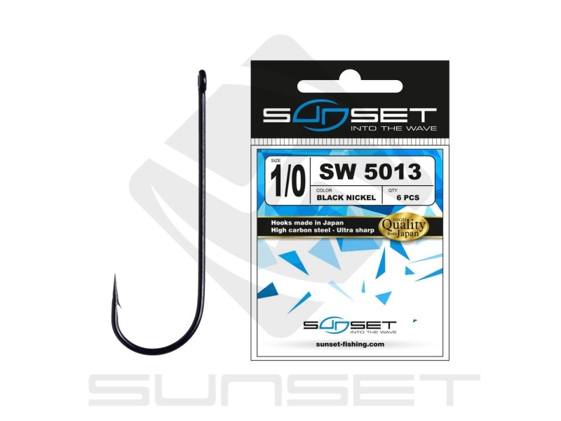 Hameçon Simple Sunset Sunhooks SW 5013BN