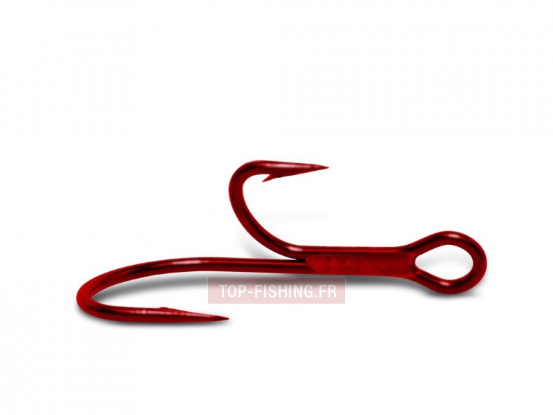 Hameçons Doubles Ryder VMC 9902 Rouge