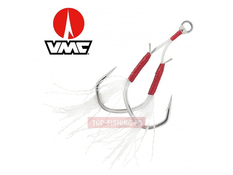 Hameçons Simples 7117AH Light Jigging Assist Hook VMC Etain Brillant