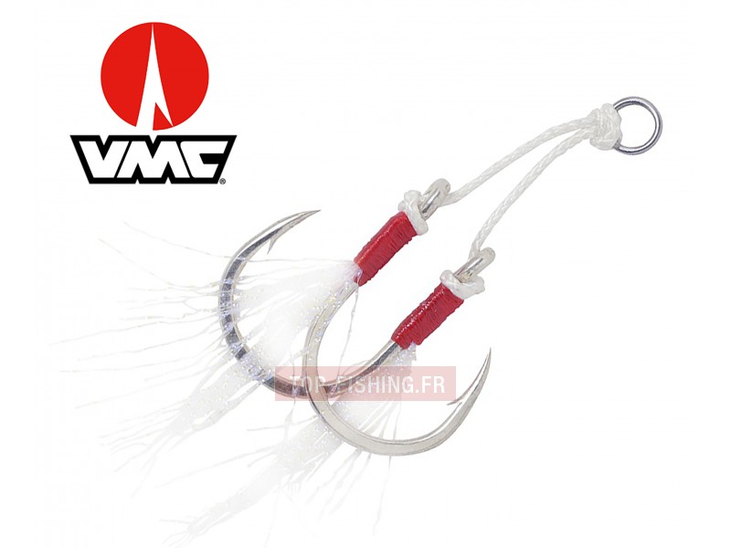 Hameçons Simples 7264AH Jigging Assist Hook VMC Etain Brillant