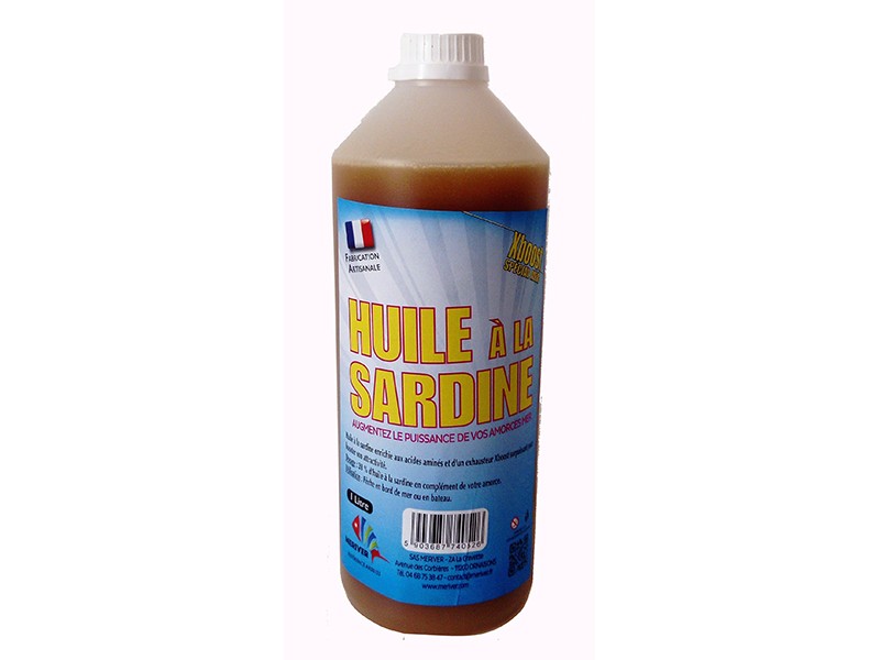 Huile à La Sardine Meriver Xboost 1L
