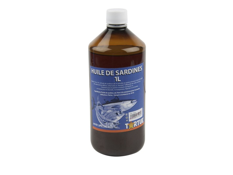 Huile De Sardine Tortue 1L