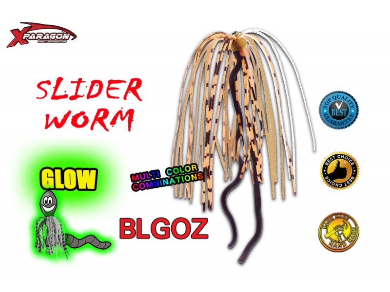 Jupe X-Paragon Finno Silicon Skirt Slider Worm