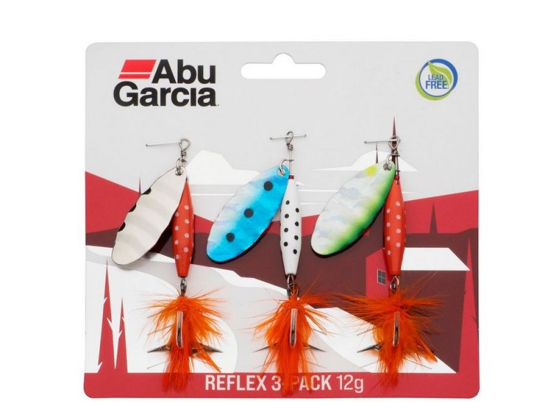 Cuillers Tournantes Abu Garcia 3 Pack Reflex