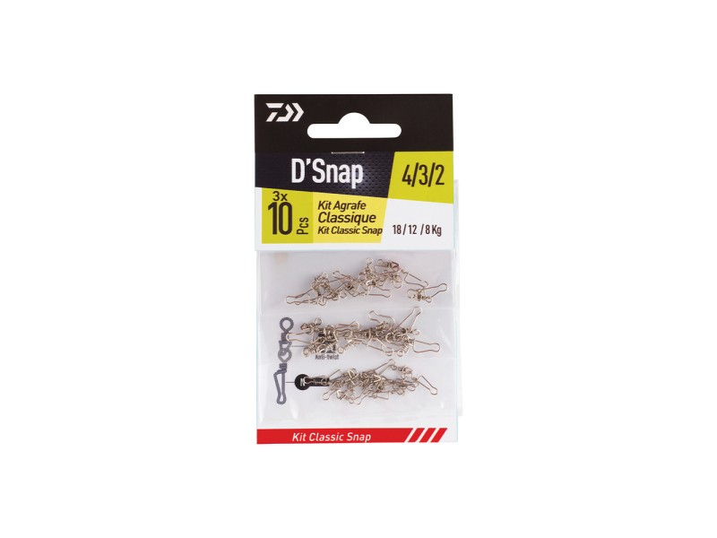 Kit Emerillon À Agrafe Daiwa Classique