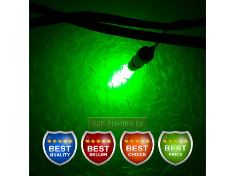 VGEBY Lampe de calmar de pêche LED calmar leurre lampe pêche en mer piège  poulpe seiche parapluie crochet attirant la lumière - Cdiscount Sport