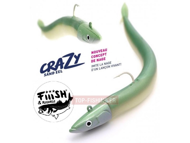 Leurre Fiiish Crazy Sand Eel X-Strong 220mm