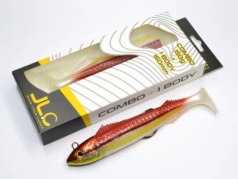 Vue 5) Leurre Souple JLC Real Fish Combo 150g
