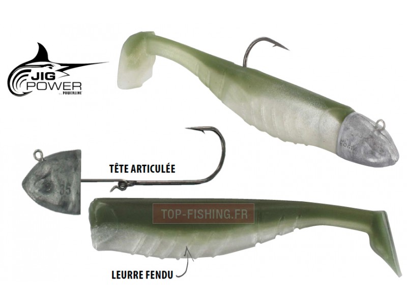 Leurre Powerline Yo Shad Monté - 100 mm