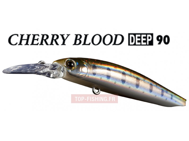 Leurre Smith Cherry Blood Deep - 90 mm