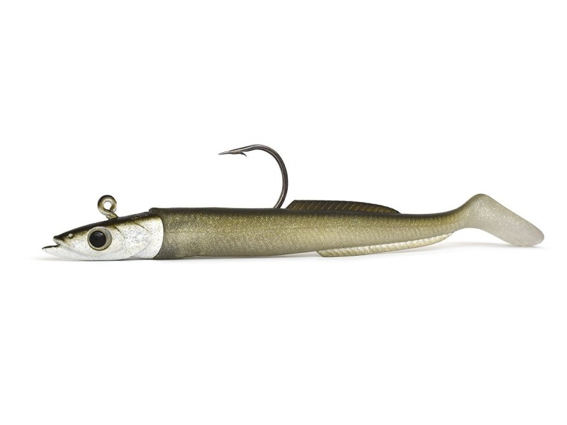 Leurre Souple Armé Hyperlastics Sandyll 4.5' Natural Jighead 124mm