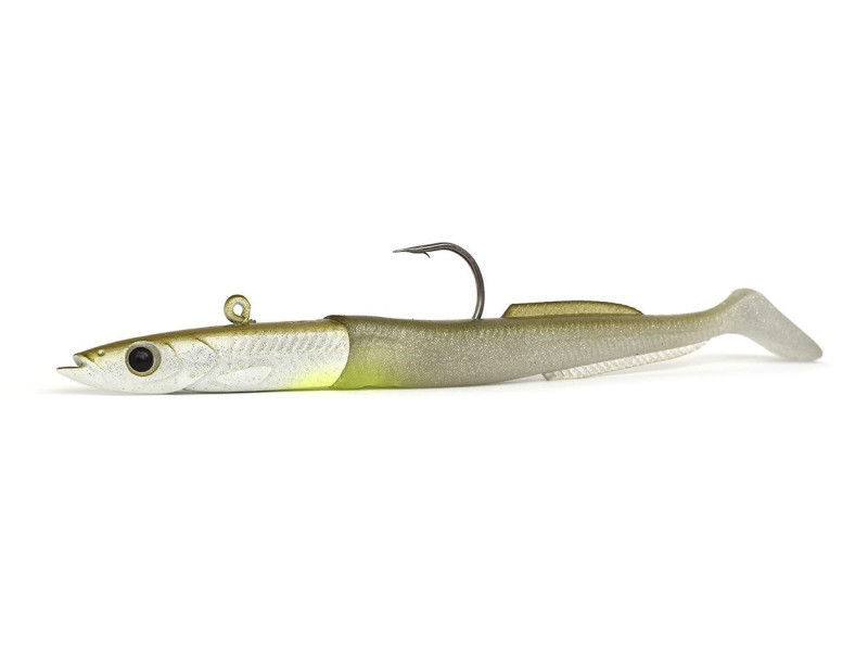 Leurre Souple Armé Hyperlastics Sandyll 4.5' Natural Jighead 146mm