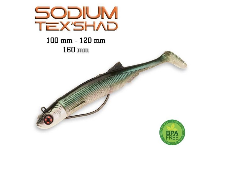 Leurre Souple Armé Sakura Sodium Texshad 120mm