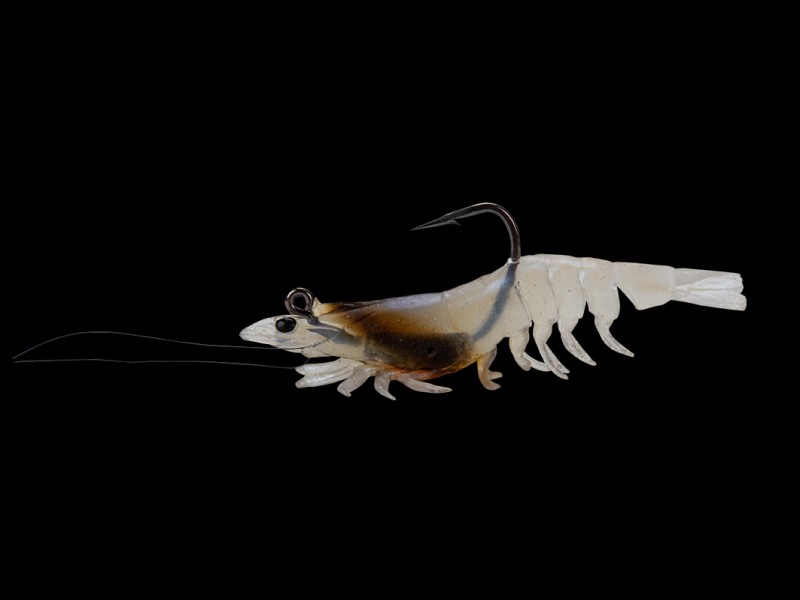 Leurre Souple Armé Zerek Absolut Shrimp 114mm (Leurre Créature pour Pêches  verticales - Zerek)