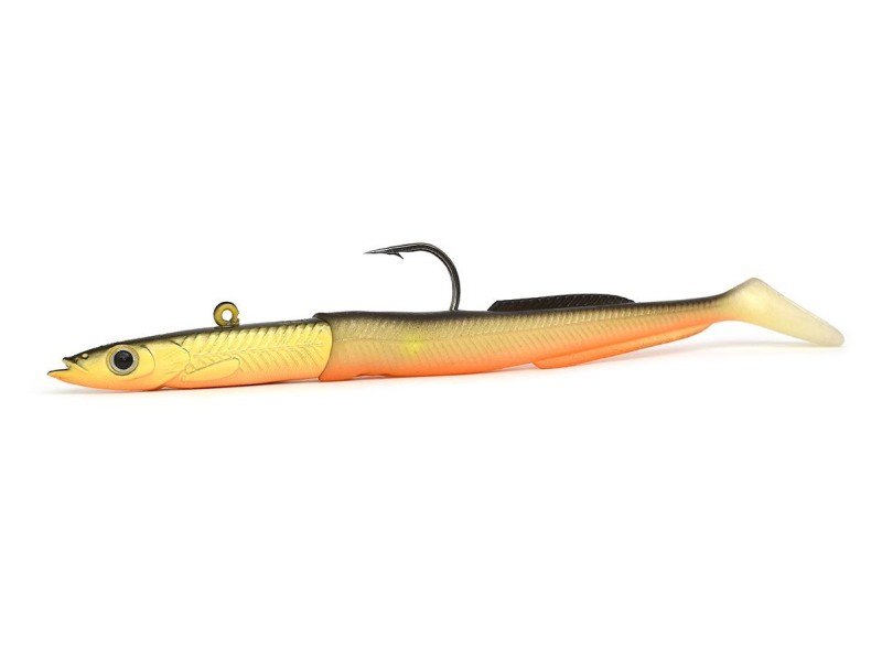 Leurre Souple Hyperlastics Sandyll 5.2' Natural Jighead 148mm