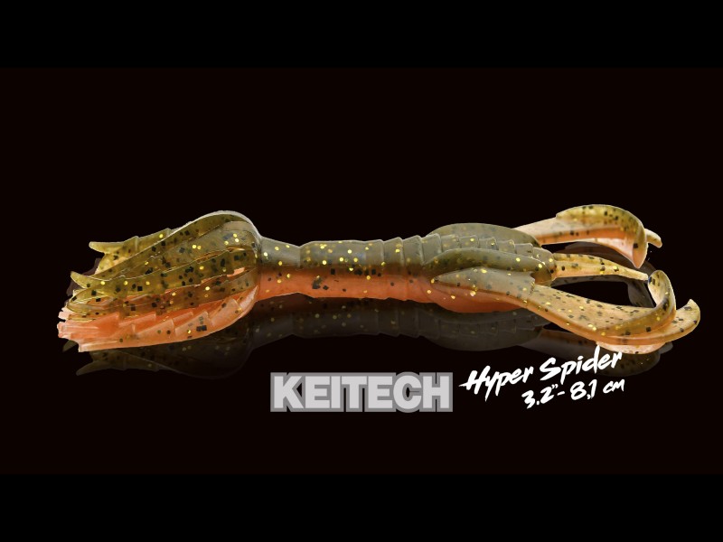 Leurre Souple Keitech Hyper Spider 80mm