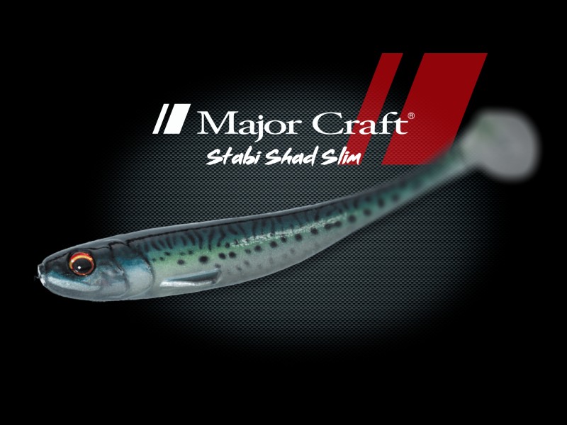 Leurre Souple Major Craft Stabi Shad Slim 89mm 