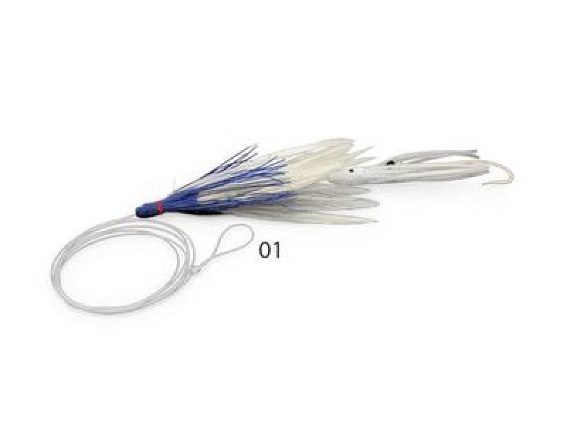 Leurre Top Fishing Holo Head Squid Tail