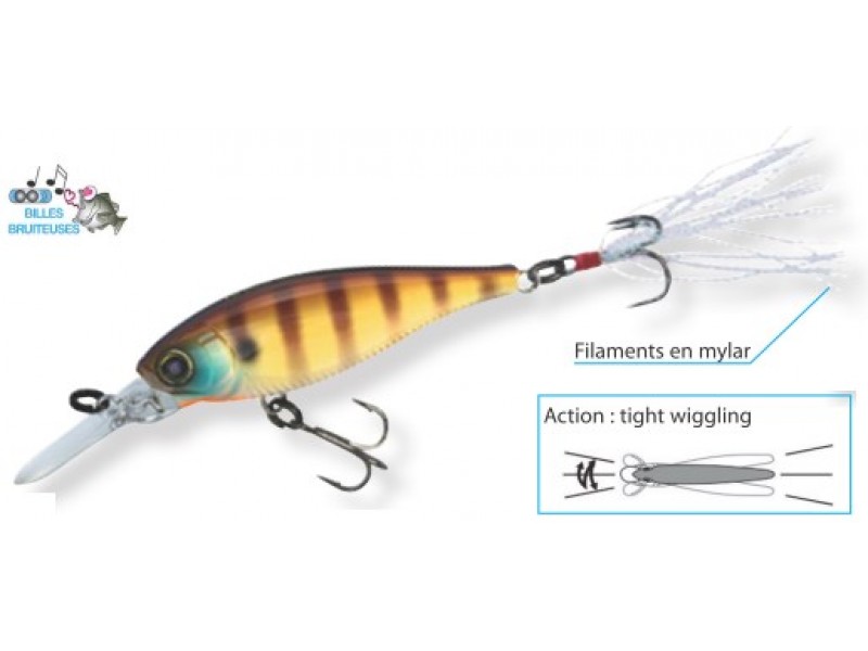 Leurre Yo-Zuri 3DB Shad 70mm
