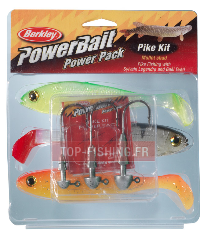 Leurres Berkley PowerBait Pike Mullet Pro Pack