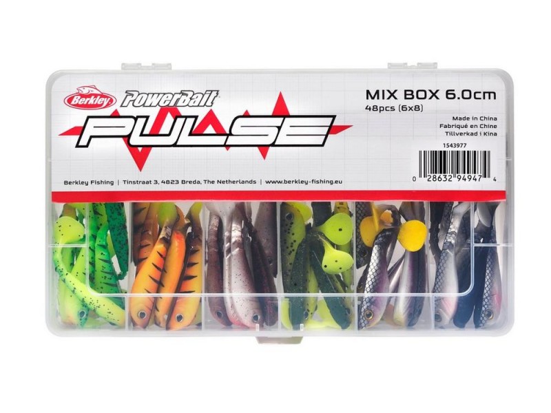 Kit Leurres Souples Berkley Pulse Shad MixBox