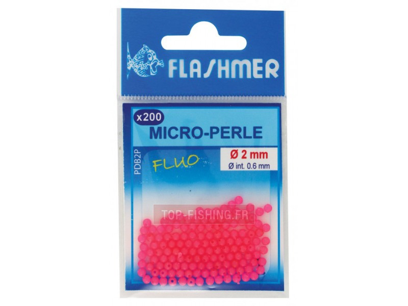 Perles Flottantes Rondes Flashmer (Perle pour Pêches fines bâteau