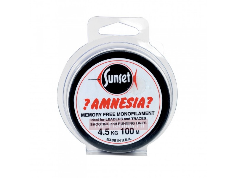 Monofils AMNESIA 100 mt  Noir