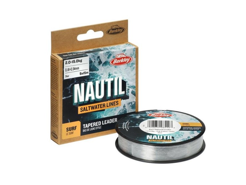 Nylon Berkley Nautil Surf Monofilament Tapared 5x15m