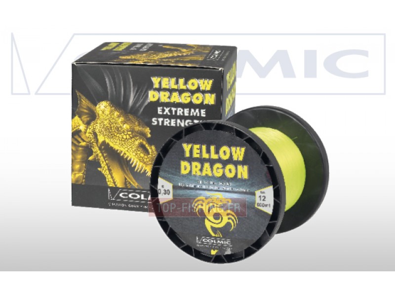 Nylon Colmic Yellow Dragon - 600 m