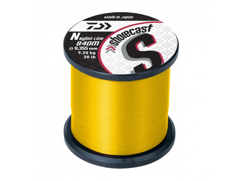 Daiwa Shorecast Nylon Jaune Fluo 