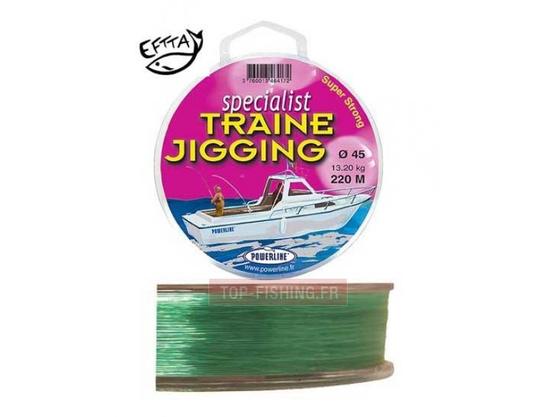 Nylon Powerline Spécialist Traine Jigging - 500 m