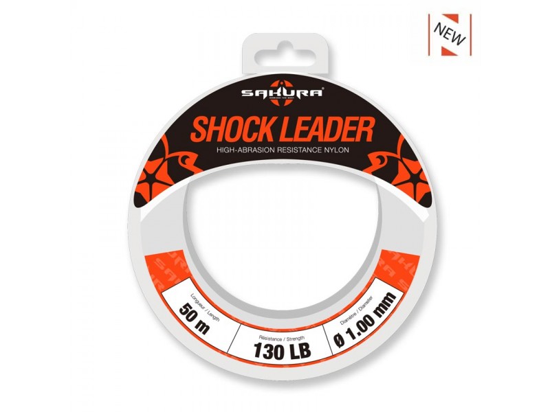 Nylon Sakura Shock Leader 50m