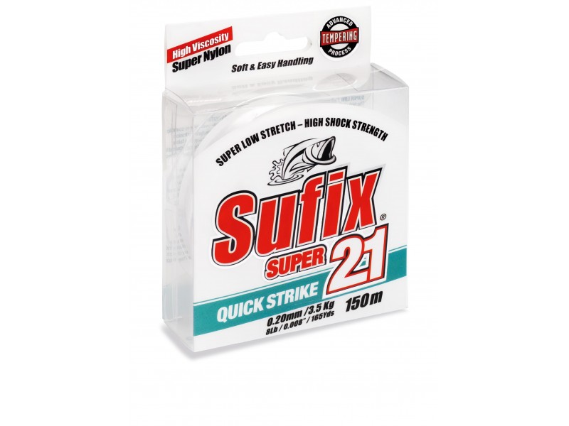 Nylon Sufix Super 21 Green 150m