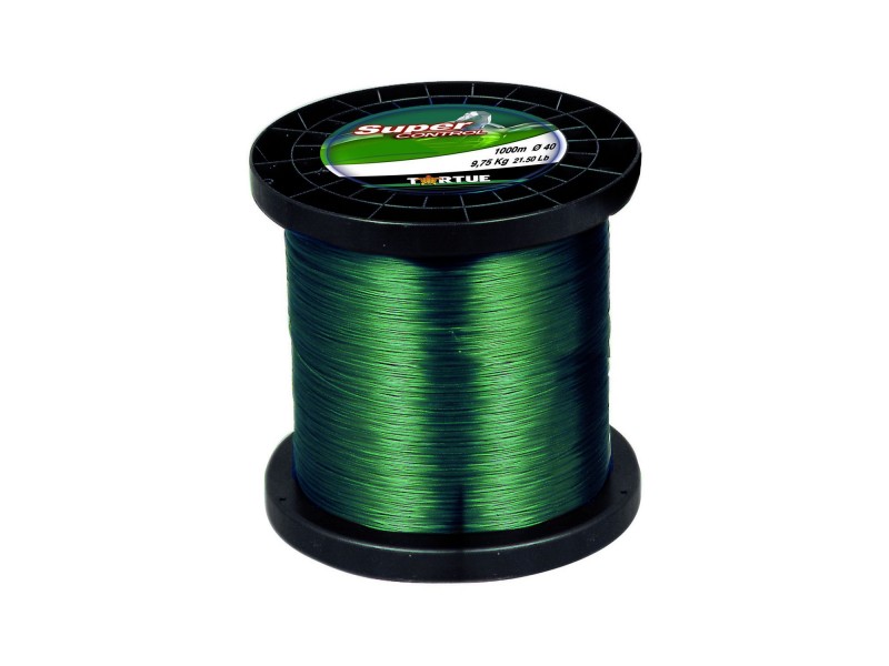 Nylon Tortue Super Control Vert Bobine 100m