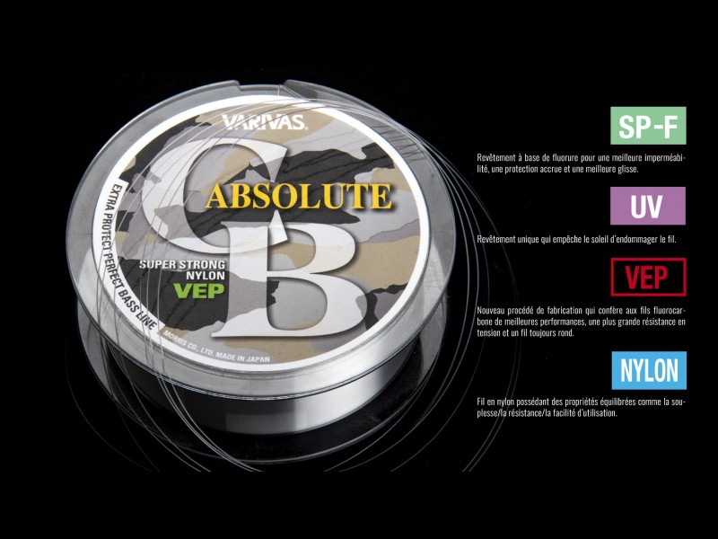 Nylon Varivas Absolute CB 100m