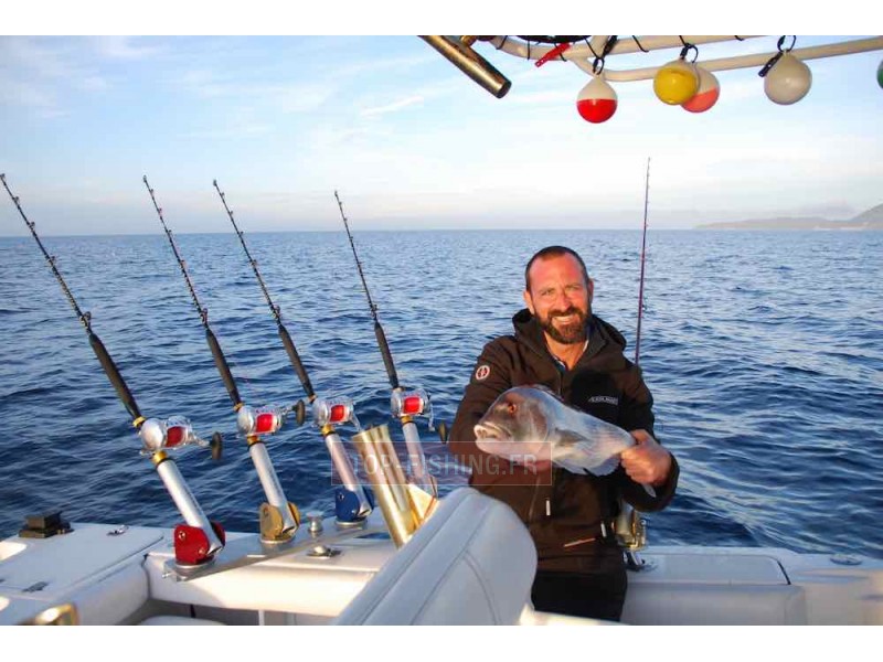 Porte canne Top Game tournant plat bord (Porte-canne pour Pêches à